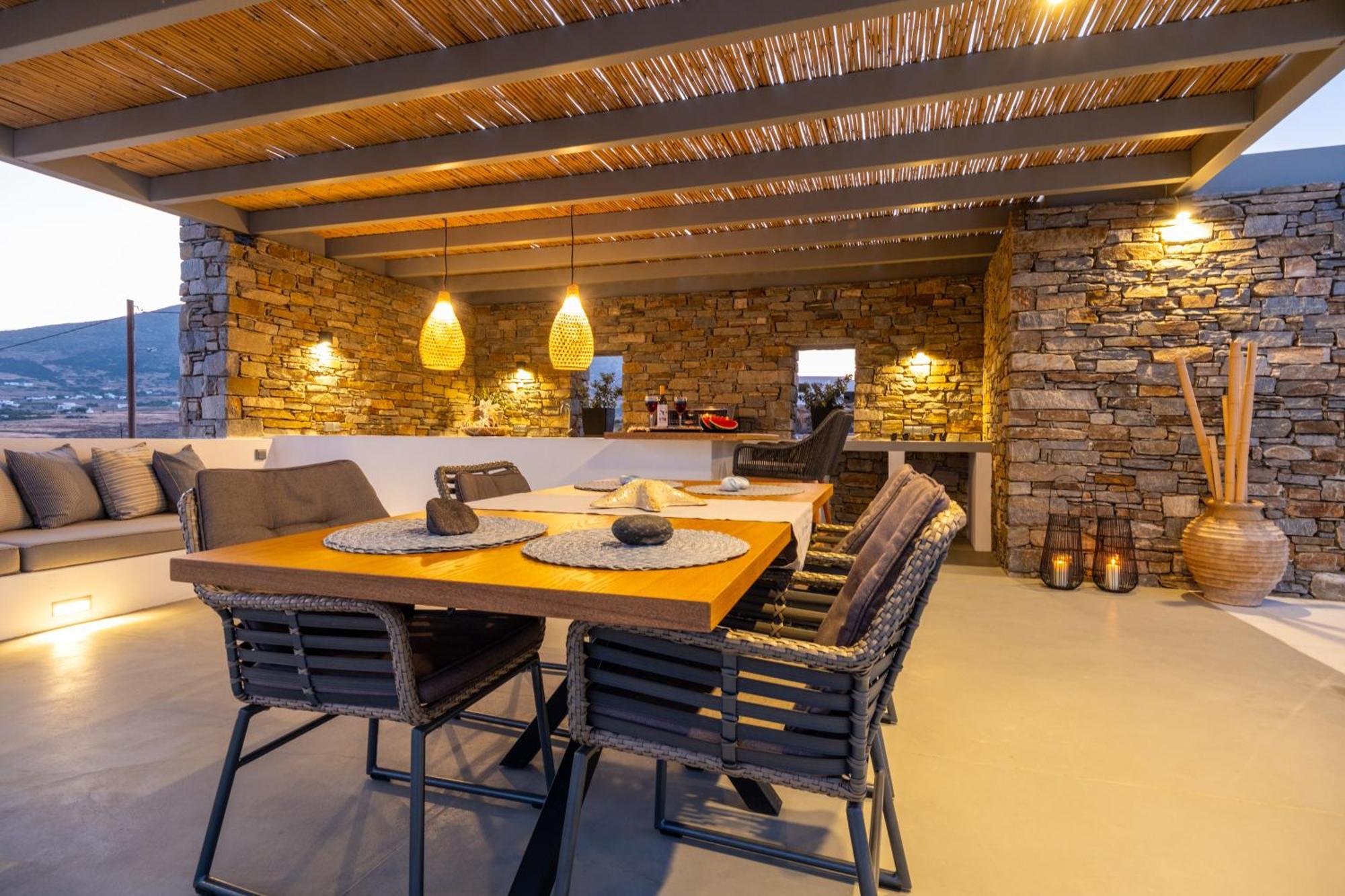Golden Bay Luxury Villas And Suites Chrisi Akti  Exterior foto