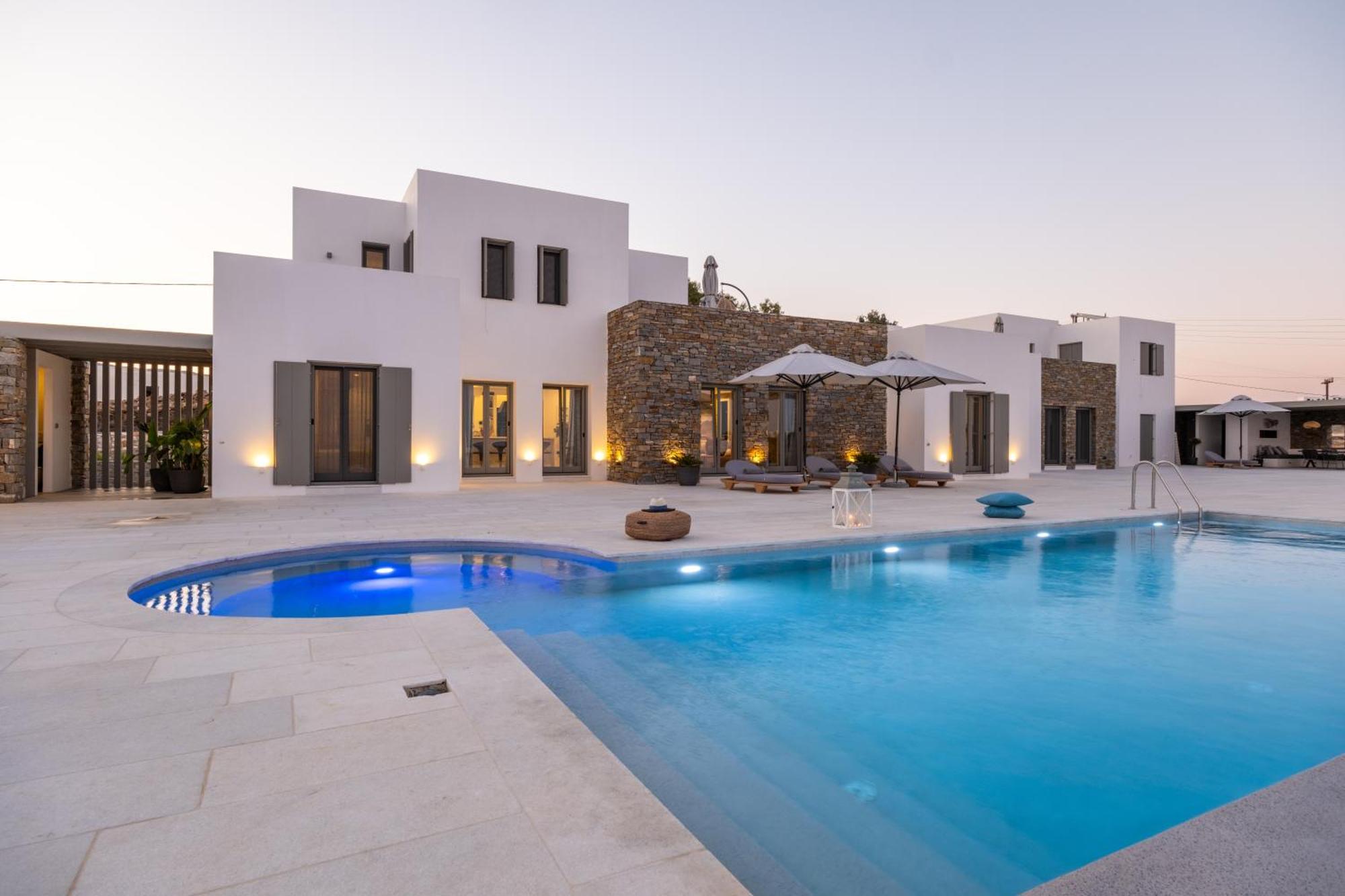 Golden Bay Luxury Villas And Suites Chrisi Akti  Exterior foto