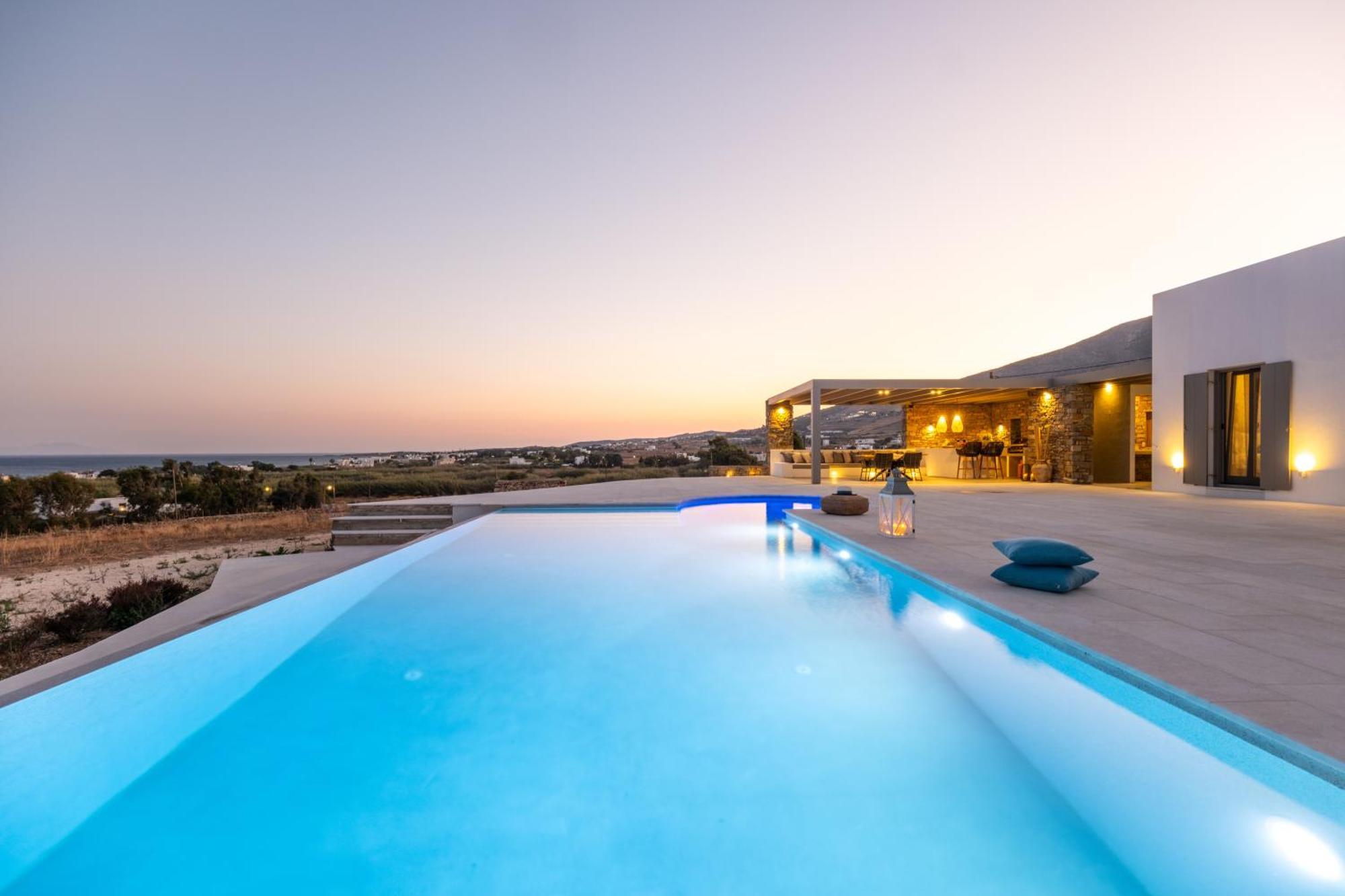 Golden Bay Luxury Villas And Suites Chrisi Akti  Exterior foto
